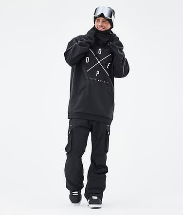 Dope Yeti Snowboardoutfit Man Black/Black