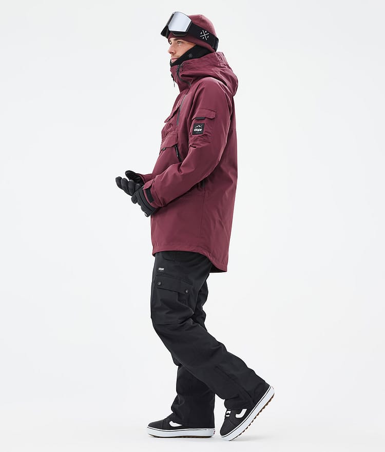 Dope Akin Snowboardjacka Herr Burgundy, Bild 4 av 9