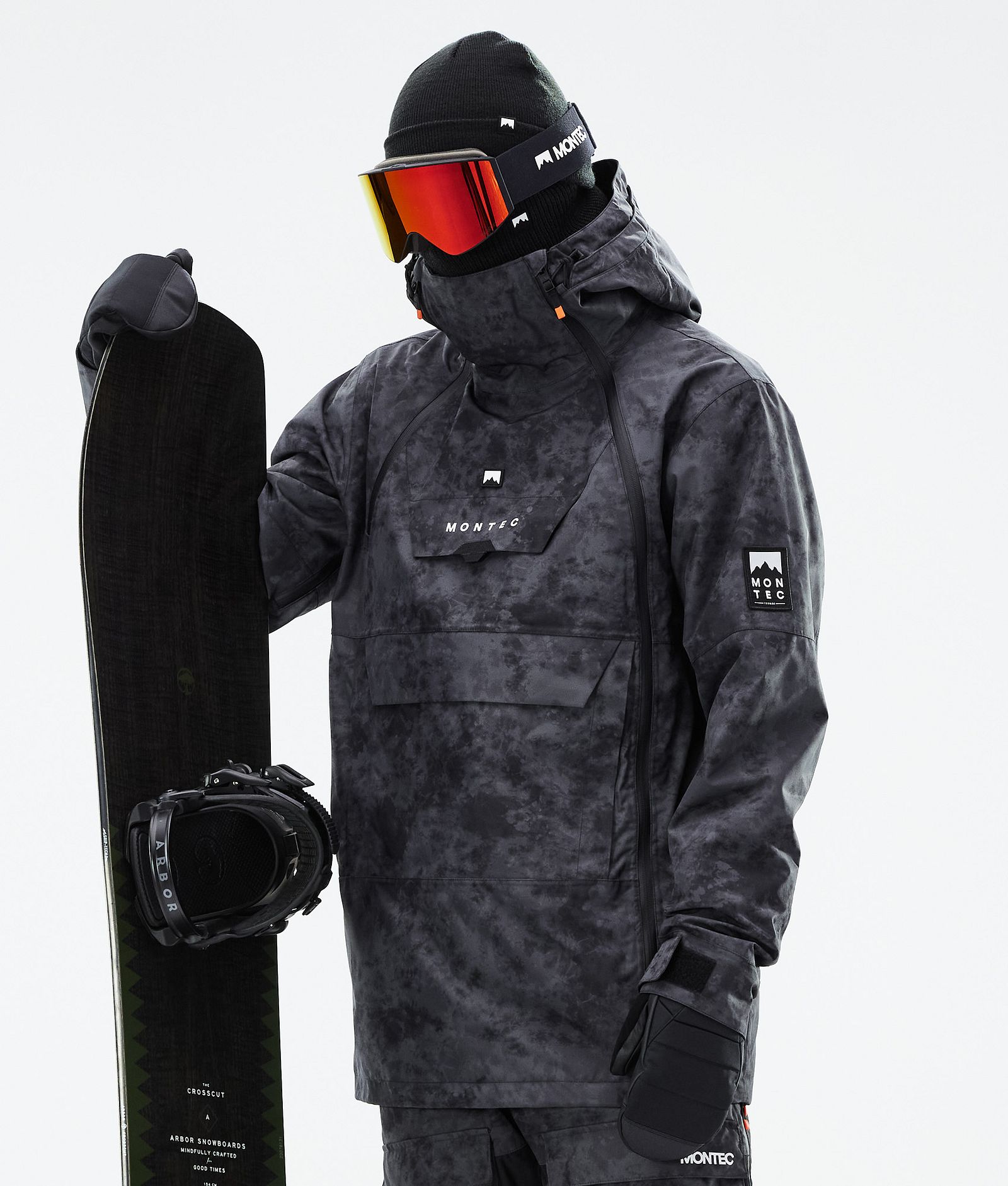 Montec Doom Snowboardjacka Herr Black Tiedye, Bild 1 av 11