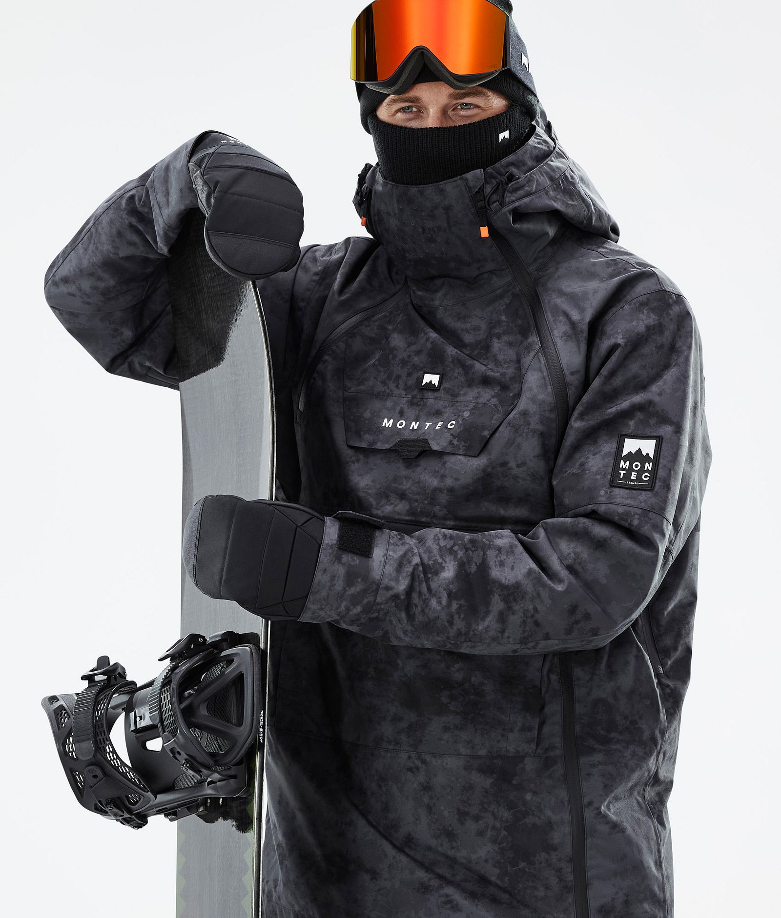 Montec Doom Snowboardjacka Herr Black Tiedye, Bild 2 av 11