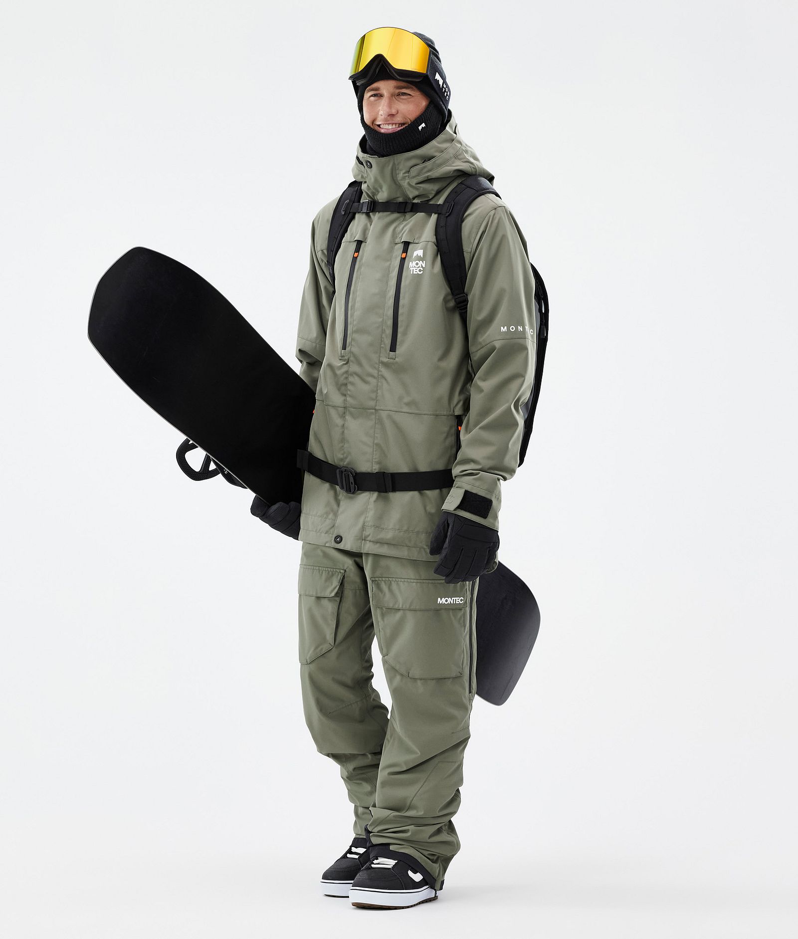 Montec Fawk Snowboardjacka Herr Greenish, Bild 3 av 10