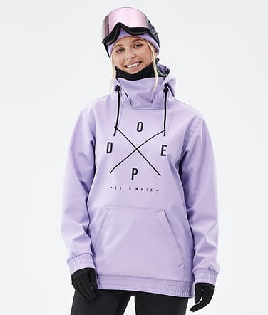 Dope Yeti W Snowboardjacka Kvinna 2X-Up Faded Violet