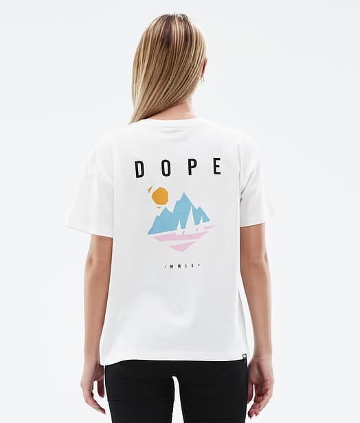 Dope Standard W 2022 T-shirt Dam White