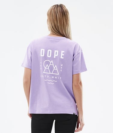 Dope Standard W 2022 T-shirt Kvinna Summit Faded Violet
