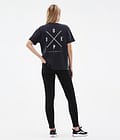 Dope Standard W 2022 T-shirt Dam 2X-Up Black