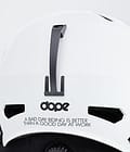 Dope Macon 2.0 Dope Classic 2022 Skidhjälm Matte White w/ Black Liner