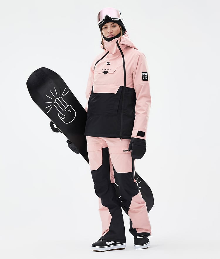 Montec Fawk W Snowboardbyxa Dam Soft Pink/ Black, Bild 2 av 7