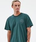 Dope Standard T-shirt Herr 2X-Up Bottle Green, Bild 3 av 5