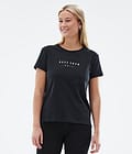Dope Standard W T-shirt Dam Silhouette Black