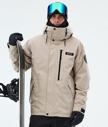 Dope Blizzard Full Zip Snowboardjacka Sand