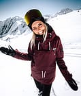 Dope Annok W 2019 Snowboardjacka Dam Burgundy, Bild 2 av 9