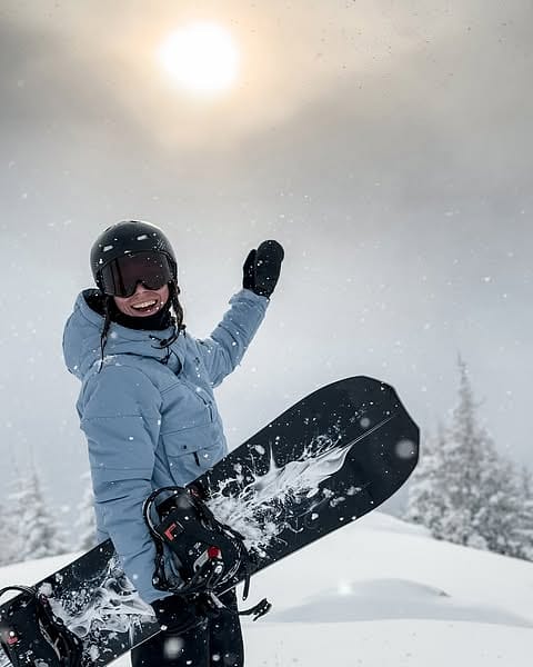Kund @skvikskvik i Dope Puffer W Snowboardjacka Dam Light Blue