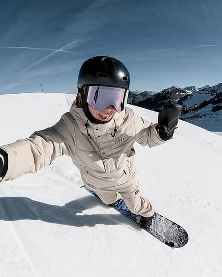 Kund @skvikskvik i Dope Sight Goggle Lens Extralins Snow Champagne Mirror