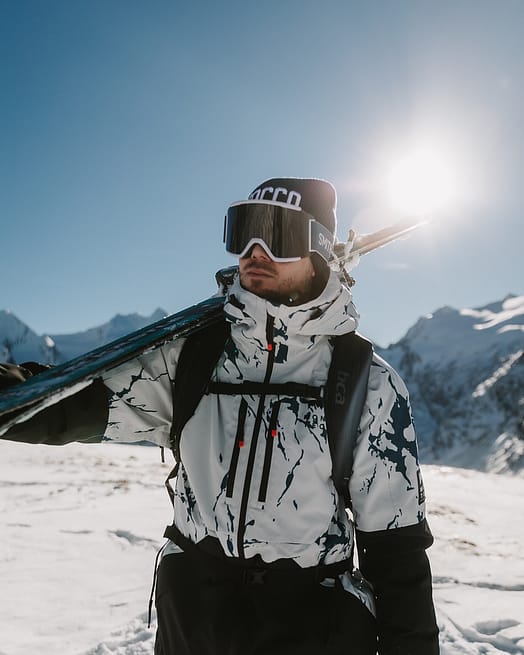 Kund @fabiostuder i Montec Arch Snowboardjacka Herr Ice/Black
