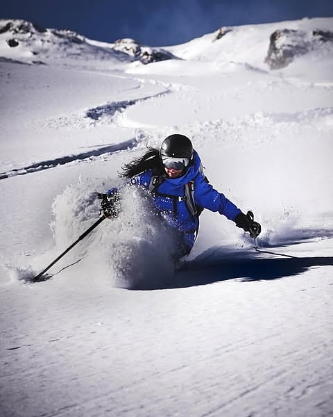 Kund @mogli.vision i Montec Dune W Skidjacka Dam Cobalt Blue