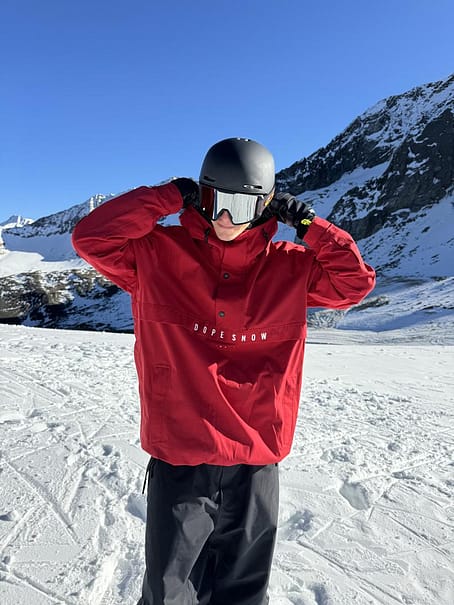 Kund @vladkhadarin i Dope Legacy Skidjacka Herr Deep Red