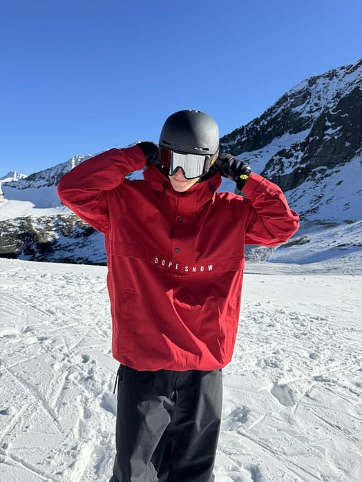 Kund @vladkhadarin i Dope Legacy Skidjacka Herr Deep Red