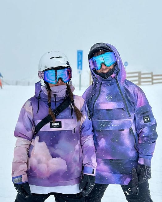 Kund @bienvenidoaguado i Dope Akin Snowboardjacka Herr Dusk