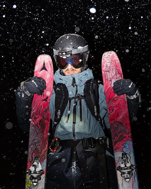 Kund @leon.dr.z i Montec Arch Snowboardjacka Herr Atlantic/Black Renewed
