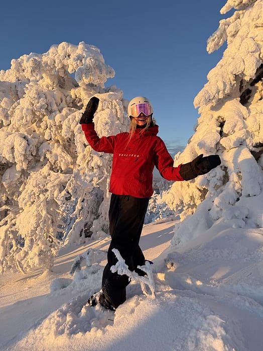 Kund @Sannioksanen i Dope Legacy W Snowboardjacka Dam Deep Red