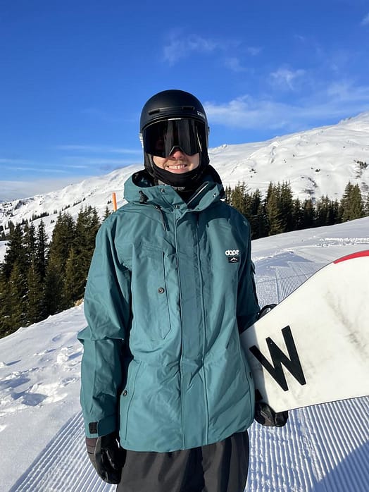 Kund @lucky_l.u.c i Dope Adept Snowboardjacka Herr Bottle Green