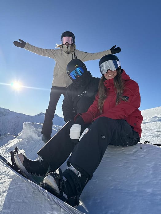 Kund @@simon_lju i Dope Tigress W Snowboardbyxa Dam Black Renewed