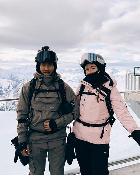 Kund @elinlilarkfors i Dope Adept W Snowboardjacka Dam Soft Pink