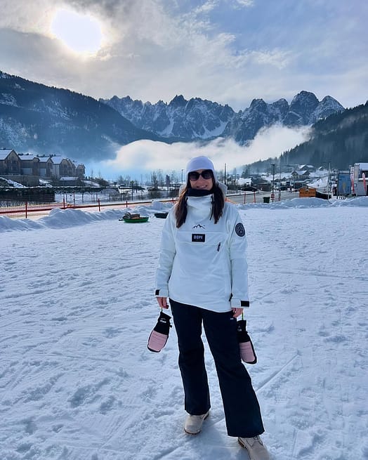 Kund @jannickaz i Dope Blizzard W Snowboardjacka Dam Whitish Renewed