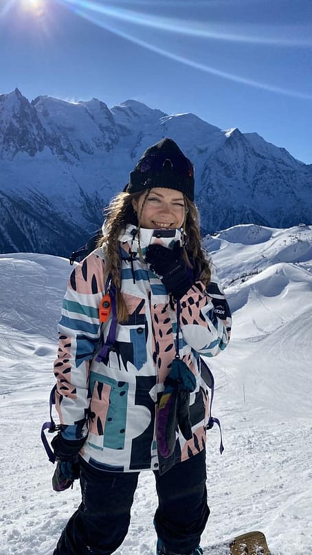Kund @katrine_isakova i Dope Adept W Snowboardjacka Dam Melon Renewed