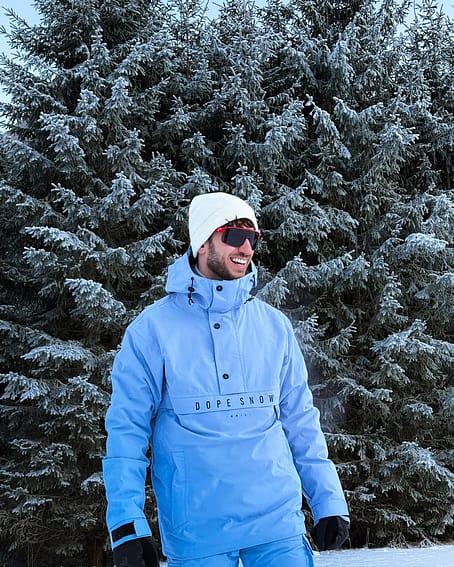 Kund @thomasarge i Dope Legacy Snowboardjacka Herr Light Blue