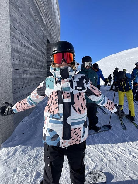 Kund @wolfczy i Dope Adept W Snowboardjacka Dam Melon Renewed