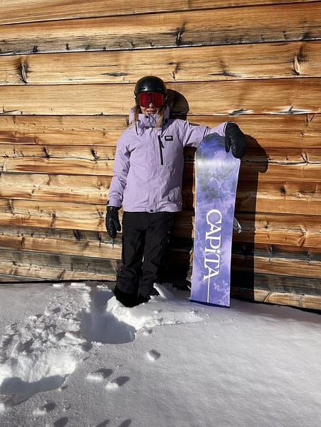 Kund @wolfczy i Dope Blizzard W Full Zip 24 Snowboardjacka Dam Faded Violet
