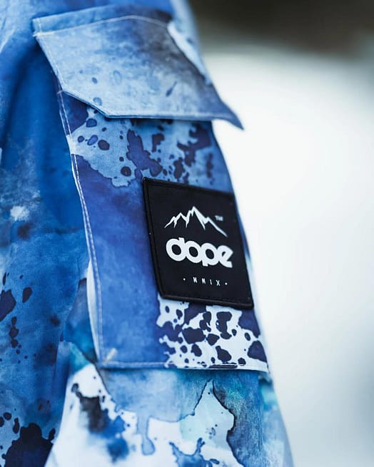 Kund @thomasarge i Dope Adept Skidjacka Herr Spray Blue Green