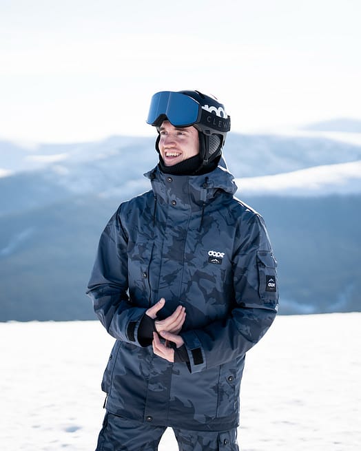Kund @andrei_blaj i Dope Adept Skidjacka Herr Metal Blue Camo