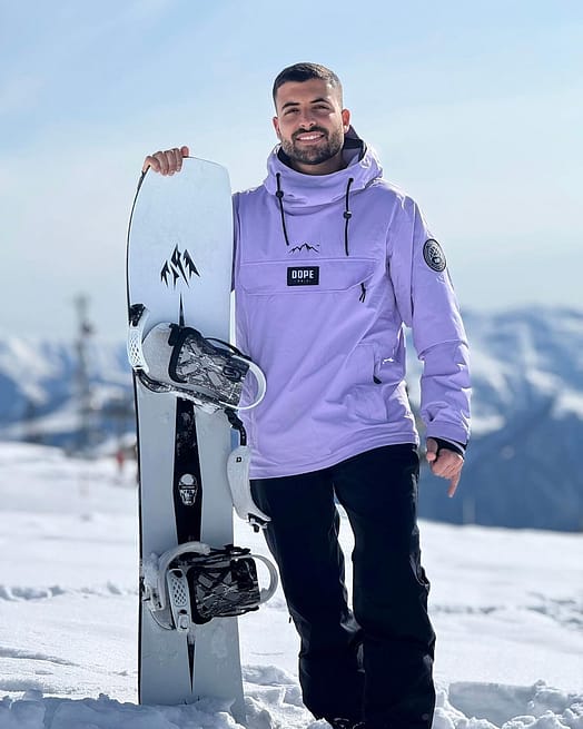 Kund @dor_vaknin1 i Dope Blizzard Snowboardjacka Herr Faded Violet