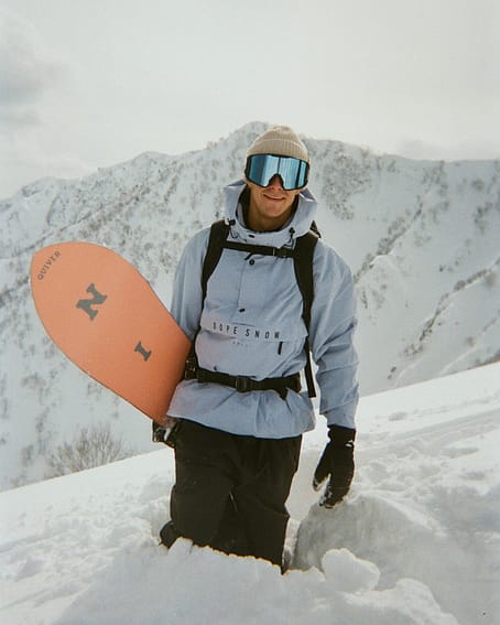 Kund @vladkhadarin i Dope Legacy Snowboardjacka Herr Light Blue