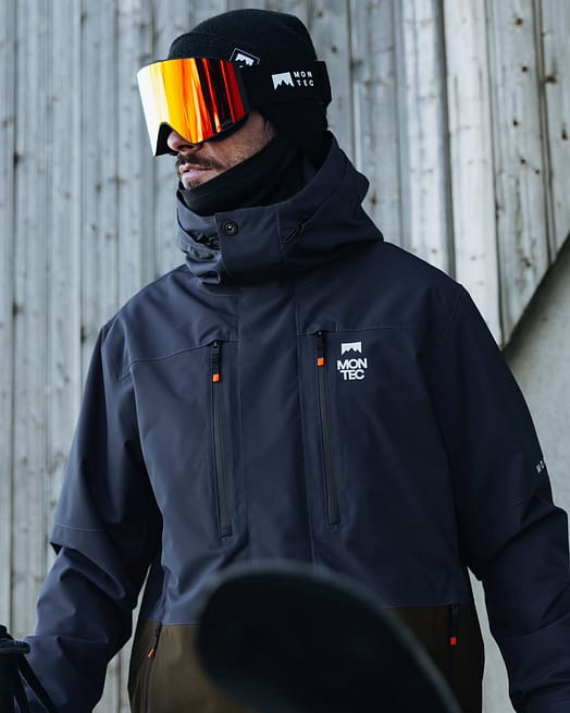 Kund @mario_mitteregger i Montec Fawk Snowboardjacka Herr Dark Blue/Fatigue Renewed