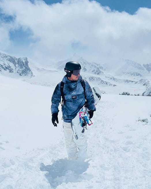Kund @carlosdchu i Dope Blizzard Snowboardjacka Herr Dirt