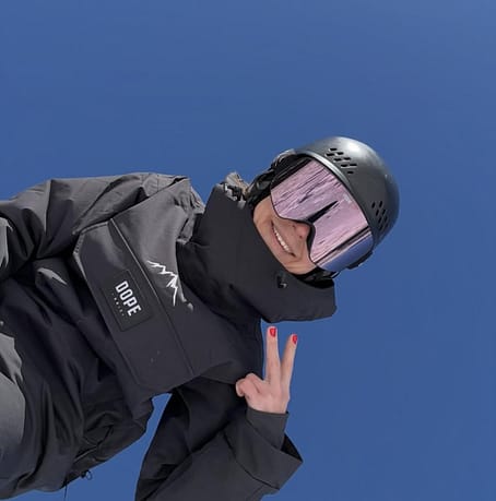 Kund @undefined i Dope Sight Skidglasögon Black/Champagne Mirror