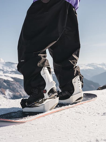 Kund @clew_snowboarding i Dope Big Snowboardbyxa Herr Black