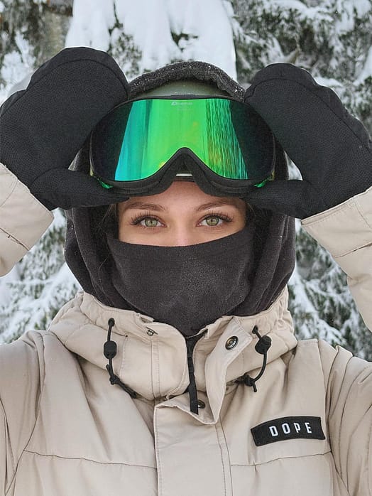 Kund @sarahsmii i Dope Puffer W Full Zip Snowboardjacka Dam Sand