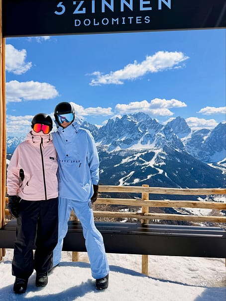 Kund @we2beyond i Dope Legacy Skidjacka Herr Light Blue