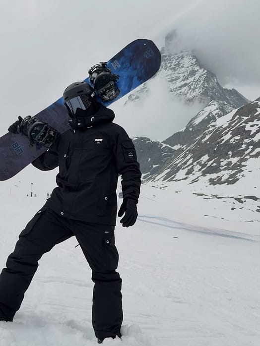Kund @dv.idm i Dope Iconic Snowboardbyxa Herr Black