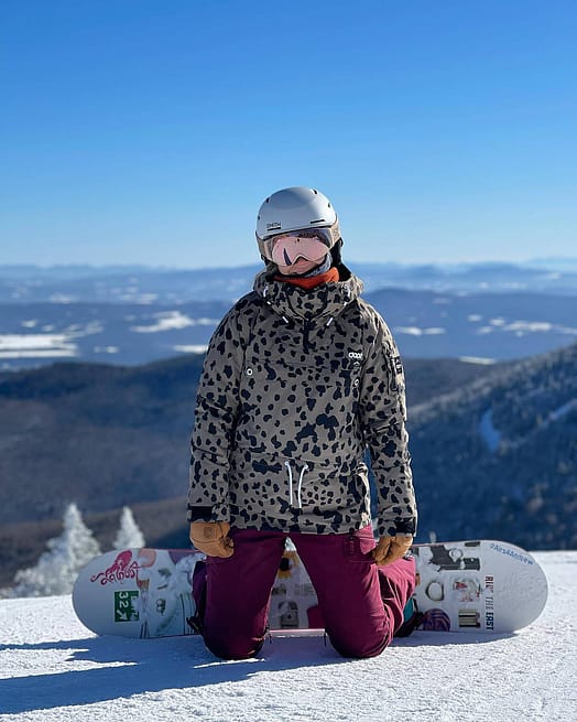 Kund @simply_chaos_designs i Dope Annok W Snowboardjacka Dam Limited Edition Dots