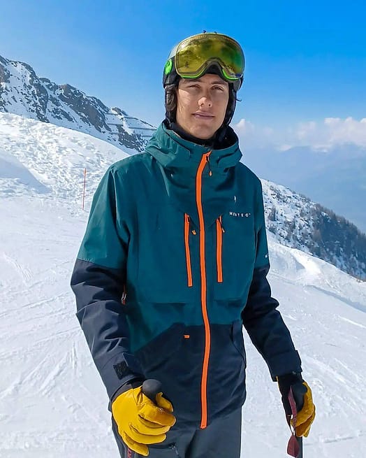 Kund @fede_confa i Montec Fenix Snowboardjacka Herr Dark Atlantic/Black