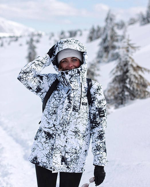 Kund @barcakupkova i Dope Adept W 2021 Snowboardjacka Dam Rock