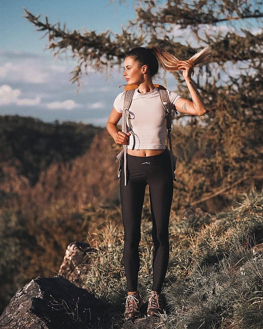 Kund @kamila_novak i Dope Lofty Tech Leggings Dam Black