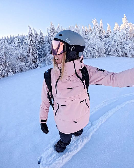 Kund @kelluuy i Dope Akin W Snowboardjacka Dam Soft Pink