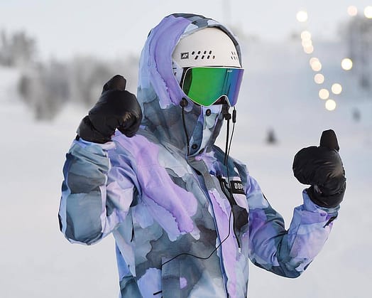 Kund @ante_cheesebay i Dope Blizzard W Full Zip Snowboardjacka Dam Blot Violet