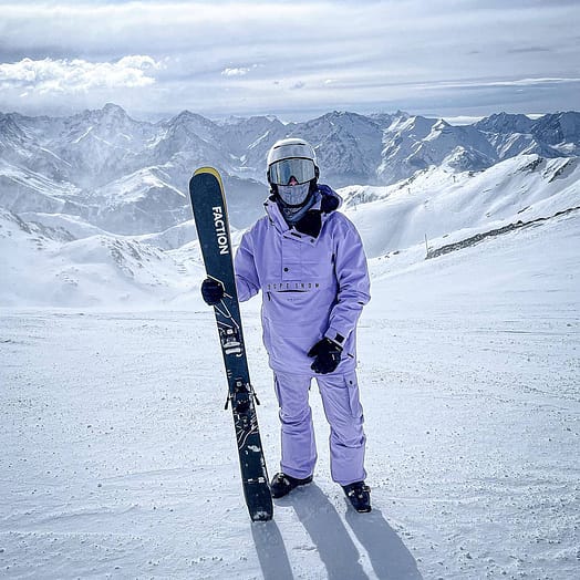 Kund @alexandrebaiapalas i Dope Iconic Snowboardbyxa Herr Faded Violet